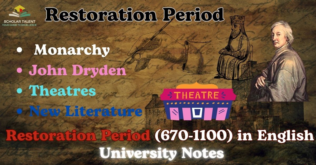 Restoration Period: A Revolutionary Era of Change in England (1660-1700) - University Notes