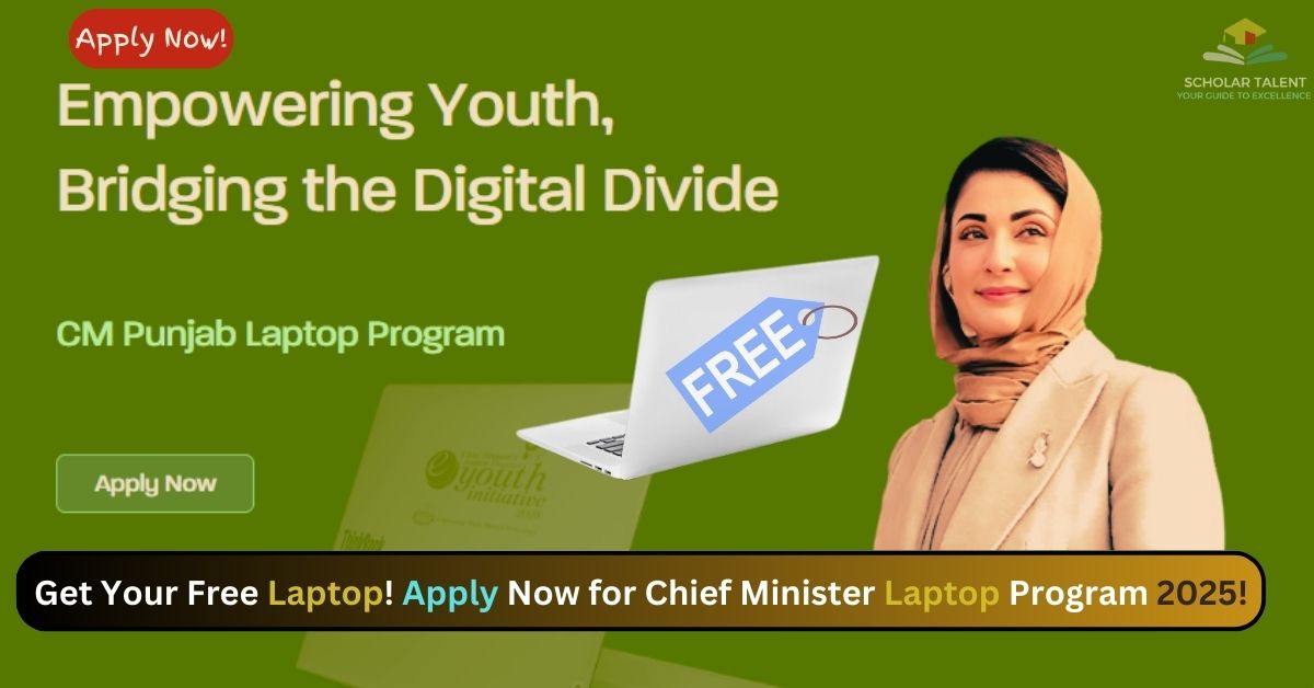 Apply online for the Chief Minister Laptop Program 2025