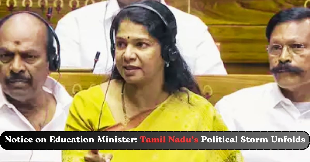 DMK Slaps Privilege Notice on Education Minister